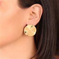 Orecchini Etrusca Donna in Bronzo WSET00451.YG - WSET00451.YG